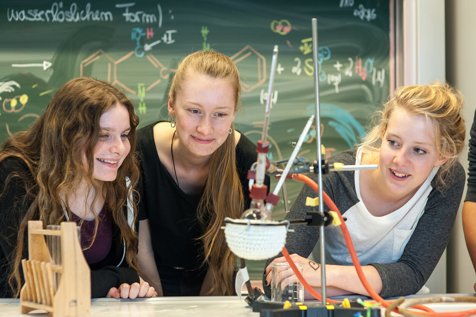 Schüler beim Unterricht